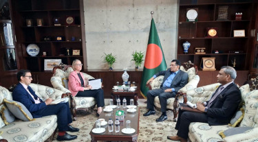 পররাষ্ট্রমন্ত্রীর সঙ্গে ব্রিটিশ হাইকমিশনারের বৈঠক