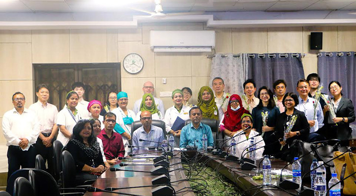 বাংলাদেশের স্বাস্থ্যখাত পরিদর্শন করলো জাপানের ৮ প্রতিষ্ঠান