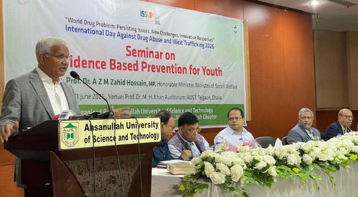 মাদক প্রতিরোধে বৈজ্ঞানিক সমন্বিত উদ্যোগের আহবান সমাজকল্যাণ মন্ত্রী