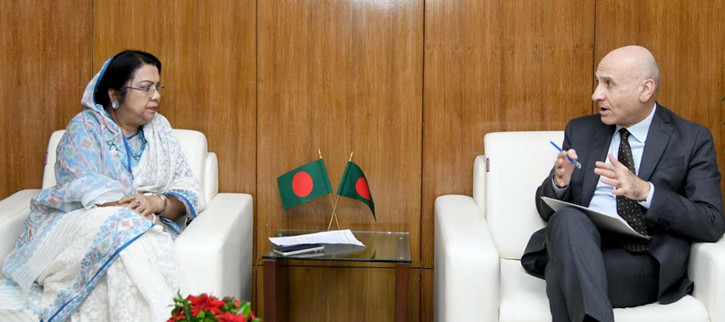 ইতালির রাষ্ট্রদূতের সঙ্গে বৈঠক, ঢাকা-রোম রুটে ফ্লাইট বাড়ানোর ওপর জোর
