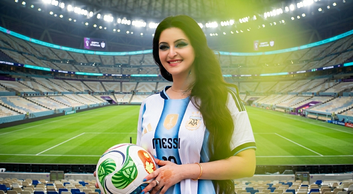 আর্জেন্টিনার জয় ও মেসির রেকর্ডে পরীমণির ইমোজি রহস্য