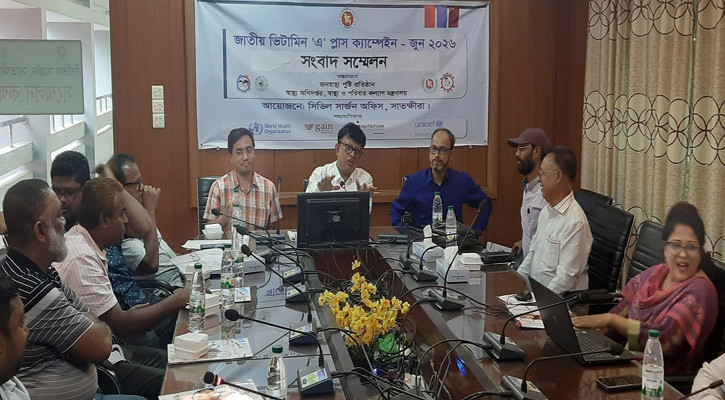 সাতক্ষীরায় ২ লাখ ৫৩ হাজার শিশুকে খাওয়ানো হবে ভিটামিন ‘এ’