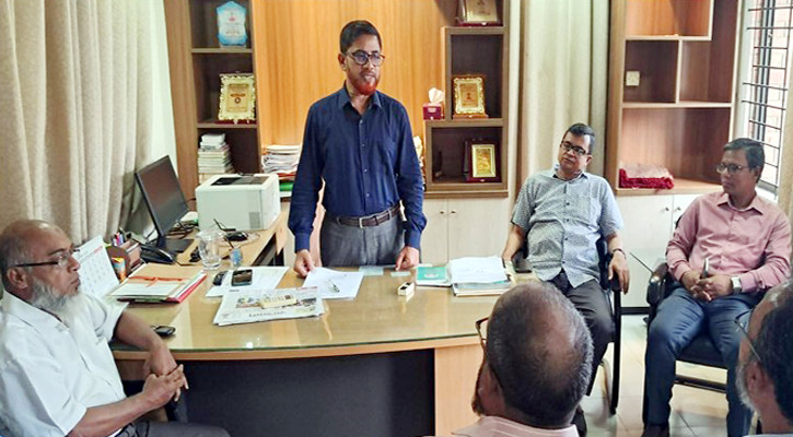 কলেজ অধ্যক্ষদের সাথে মাউশি চট্টগ্রাম অঞ্চল পরিচালকের মতবিনিময়