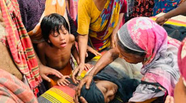 জয়পুরহাটে পুকুরে গোসল করতে নেমে শিশুর মৃত্যু
