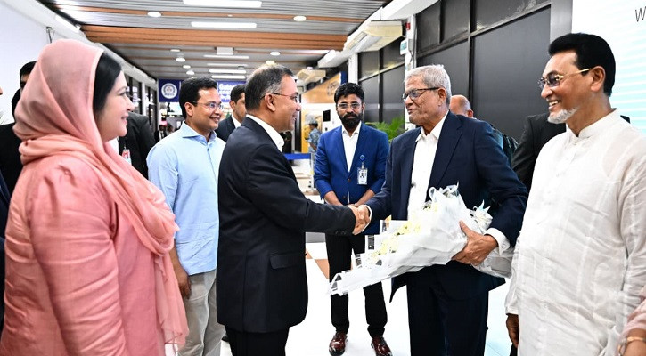 চীন সফর শেষে দেশে ফিরেছেন প্রধানমন্ত্রী