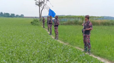 অবৈধ পুশইনের আশঙ্কায় ব্রাহ্মণবাড়িয়া সীমান্তে সতর্ক অবস্থানে বিজিবি