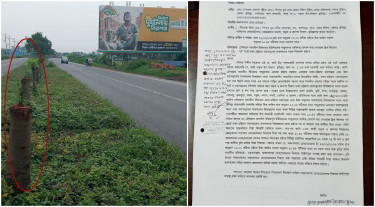 ঢাকা-চট্টগ্রাম মহাসড়কের বিভাজকের গাছ কেটে সাবাড়