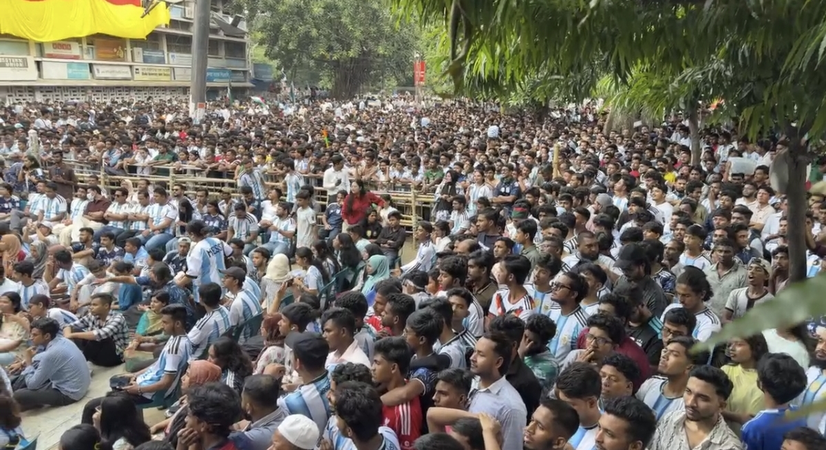 দল দেখাল, মেসি শেষ করল; উল্লাসে ভাসল আর্জেন্টাইন সমর্থকরা