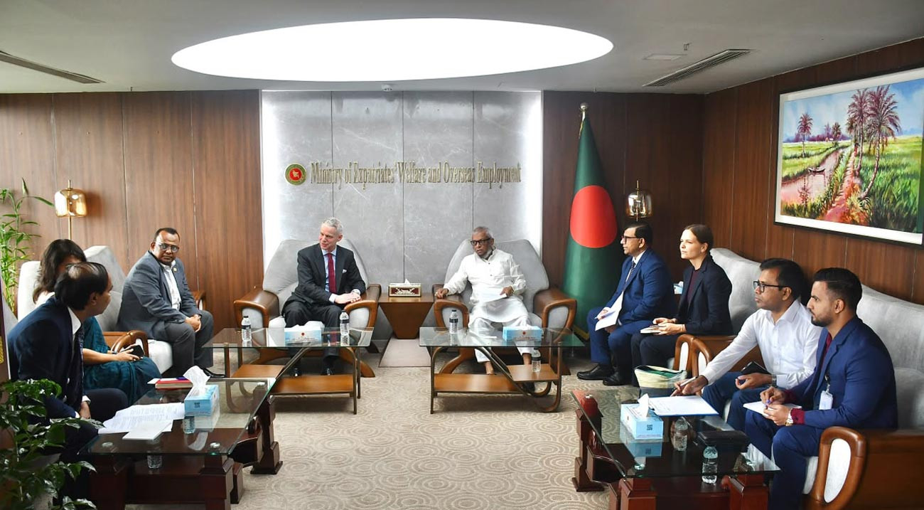 বাংলাদেশি জনশক্তিকে দক্ষ করতে কাজ করবে সুইজারল্যান্ড