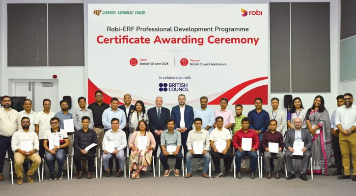 রবি, ইআরএফ ও ব্রিটিশ কাউন্সিলের উদ্যোগে সাংবাদিকদের দক্ষতা উন্নয়ন প্রশিক্ষণ