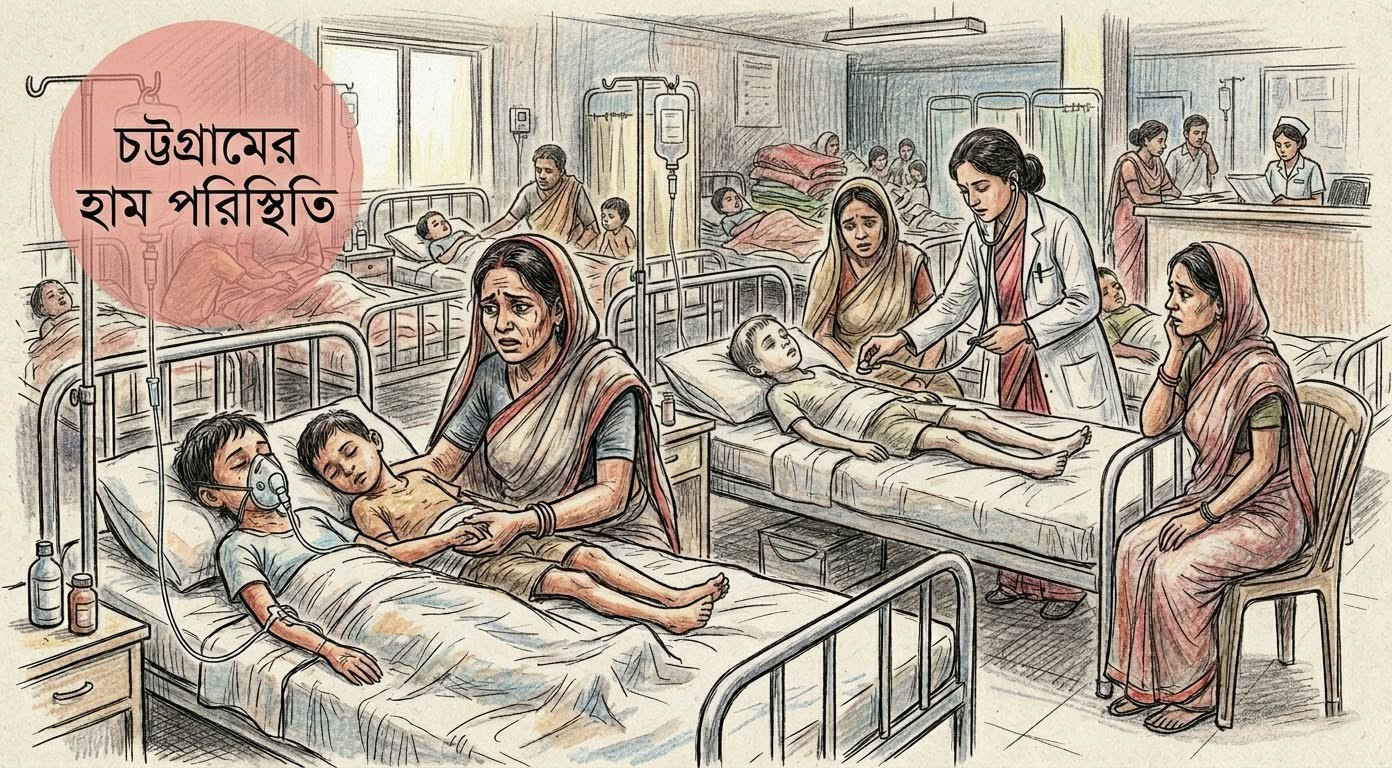 চট্টগ্রামে একদিনে আরও ১৩ জনের শরীরে হাম শনাক্ত