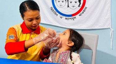 বাবুল্যান্ডে শিশুদের জন্য বিনামূল্যে ভিটামিন ‘এ’ ক্যাপসুল প্রদান কর্মসূচি