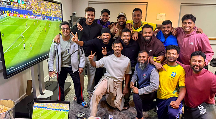 হারারেতে ব্রাজিলের জয়ের উচ্ছ্বাসে তাসকিন-শরিফুলরা