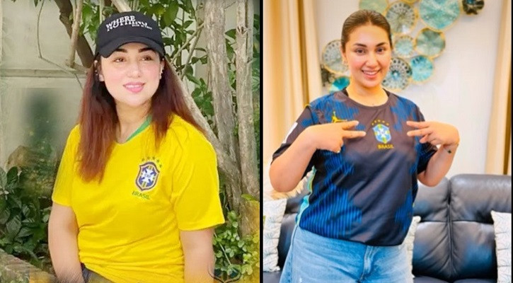 ব্রাজিলের জয়ে উচ্ছ্বসিত অপু বিশ্বাস, দেখালেন ‘বিজয় চিহ্ন’