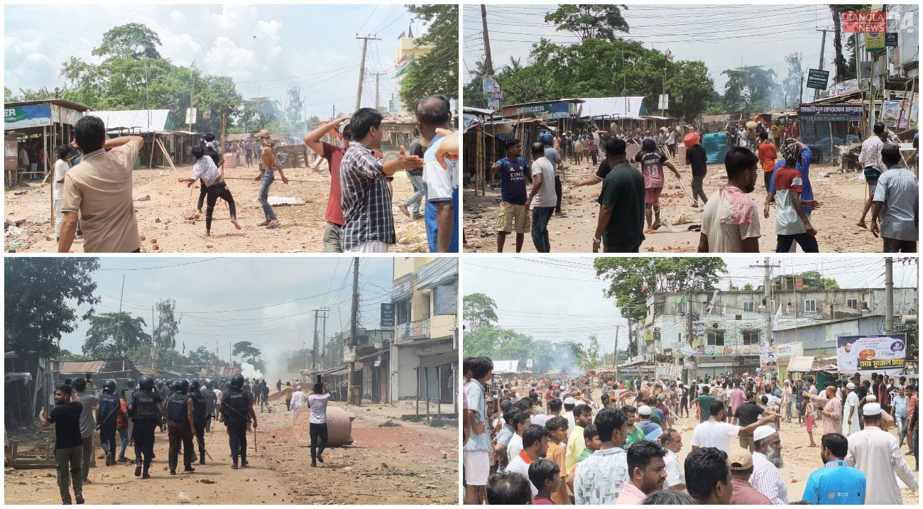 ব্রাহ্মণবাড়িয়ায় পাওনা টাকা নিয়ে দ্বন্দ্ব-খুনের ঘটনায় ফের সংঘর্ষ, আহত শতাধিক