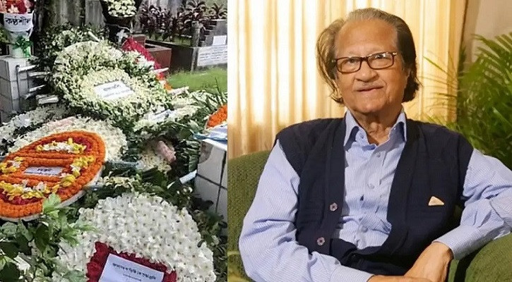 বনানী কবরস্থানে চিরনিদ্রায় শায়িত মুস্তাফা মনোয়ার