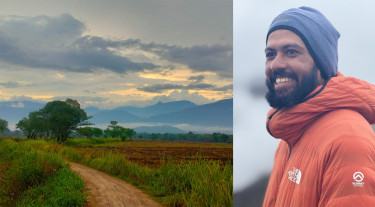 পাহাড়-সমুদ্র আর মানুষের ভালোবাসার দেশে ৬১৫ কিলোমিটার পদযাত্রা
