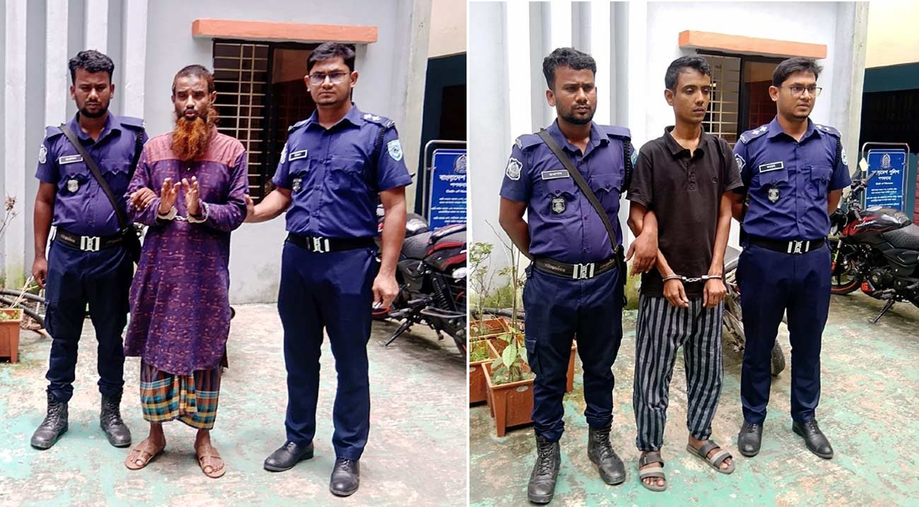 গাইবান্ধায় কলেজছাত্র রুমন হত্যা: অভিযুক্ত পলাতক বাবা-ছেলে গ্রেপ্তার