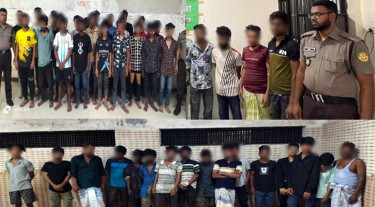 হাজারীবাগ-শেরেবাংলা নগর এলাকায় বিভিন্ন অপরাধে গ্রেপ্তার ২৮