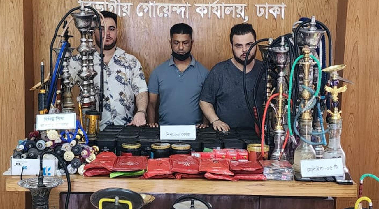 অনলাইনে চলত শিশার বেচাকেনা, দুই সহোদরসহ গ্রেপ্তার ৩