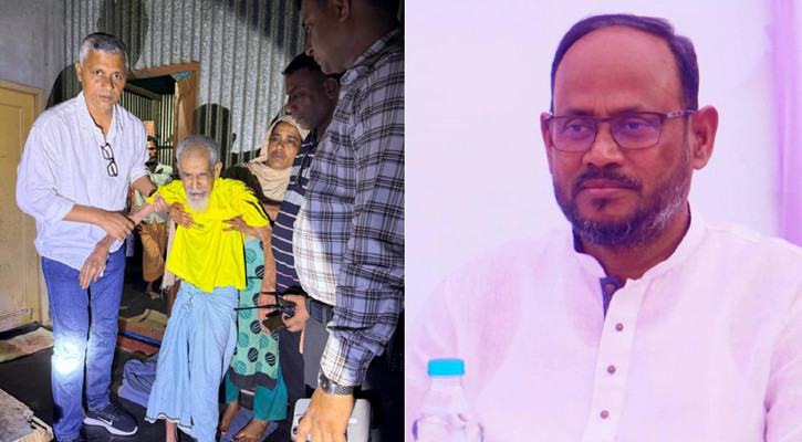 বৃদ্ধকে রাস্তায় ফেলে গেল স্বজনরা, উদ্ধার করে দায়িত্ব নিলেন প্রতিমন্ত্রী টুকু
