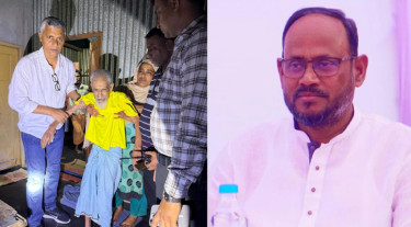 বৃদ্ধকে রাস্তায় ফেলে গেল স্বজনরা, উদ্ধার করে দায়িত্ব নিলেন প্রতিমন্ত্রী টুকু