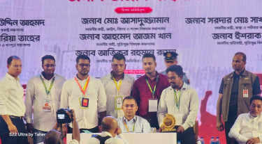 জুলাই জাতীয় বিশেষ সম্মাননা পেলেন যুবনেতা