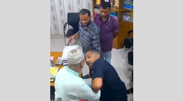 শারীরিক হেনস্তা করে চেকে সই নেওয়ার অভিযোগ