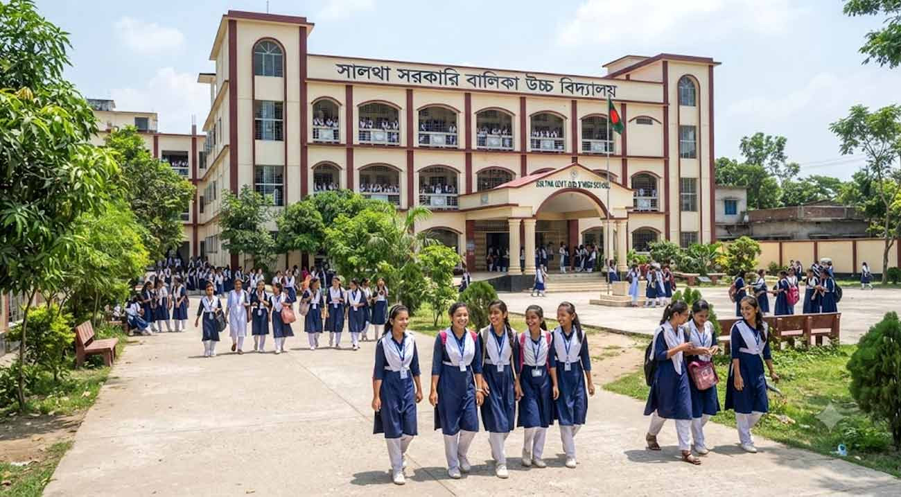 সালথায় হচ্ছে সরকারি বালিকা উচ্চ বিদ্যালয়