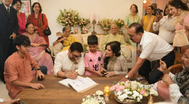 তৃতীয়বার বিয়ে করলেন আমির খান