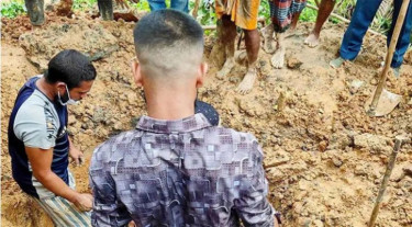 স্ত্রীকে হত্যা করে মাটিচাপা, ২০ দিন পর লাশ উদ্ধার