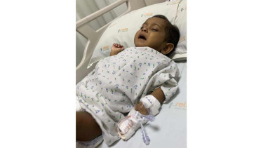 ৮ মাসের আয়যেলের জীবন বাঁচাতে মায়ের আকুতি