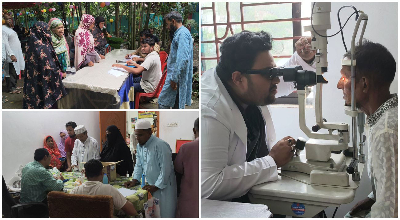 ব্রাহ্মণবাড়িয়ায় ৪ শতাধিক রোগীকে বসুন্ধরার ফ্রি চিকিৎসা