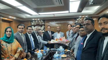 আইনমন্ত্রীর সঙ্গে সুপ্রিম কোর্ট বার অ্যাসোসিয়েশনের নবনির্বাচিত কার্যনির্বাহী পরিষদের সাক্ষাৎ