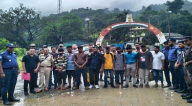 ভারতে সাজা শেষে তামাবিল দিয়ে দেশে ফিরলেন ১০ বাংলাদেশি