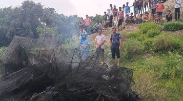 মাগুরায় ভ্রাম্যমাণ আদালতে তিন হাজার মিটার চায়না দোয়ারি জাল বিনষ্ট