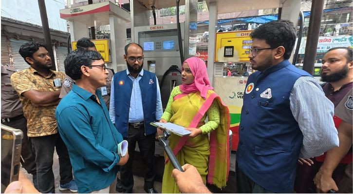 রমনা ফিলিং স্টেশনকে দুই লাখ জরিমানা, ২ ইউনিট সিলগালা