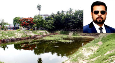 কুষ্টিয়ায় পুকুর খনন করে আবার ভরাট, দুর্নীতির অভিযোগ কলেজ অধ্যক্ষের বিরুদ্ধে