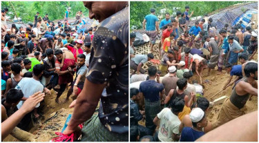 টানা বর্ষণে কক্সবাজারে ভয়াবহ পাহাড়ধস, নিহত বেড়ে ২০