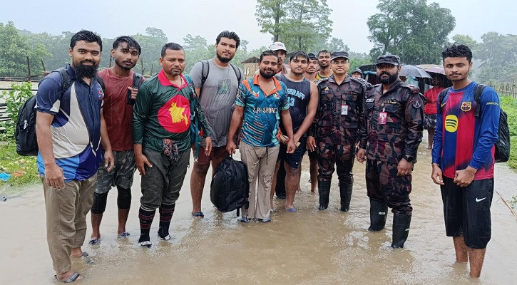 দুর্যোগে নির্ভরতার আরেক নাম বিজিবি
