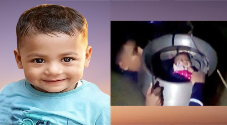 নালায় পড়ে এক শিশুর মৃত্যু, পাতিলে ভাসিয়ে উদ্ধার আরেকজন