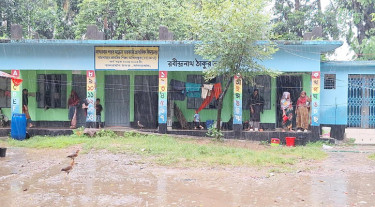 টানা বৃষ্টিতে বান্দরবানের নিম্নাঞ্চল প্লাবিত, আশ্রয়কেন্দ্রে বাসিন্দারা