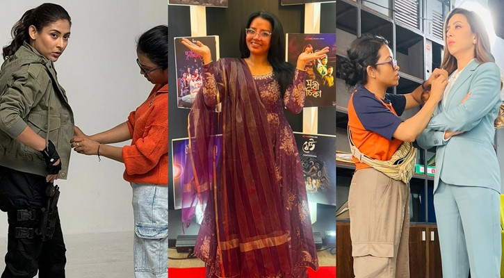 নান্দনিক লুকের আড়ালে গল্পের নির্মাতা ফারজানা এ্যানি