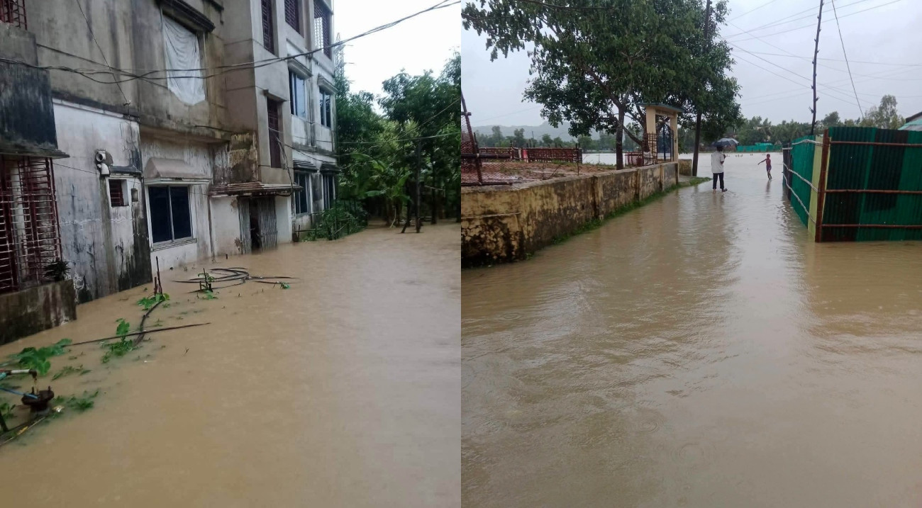 কক্সবাজারে ৪০ ইউনিয়ন প্লাবিত, সর্বোচ্চ সতর্কতা জারি