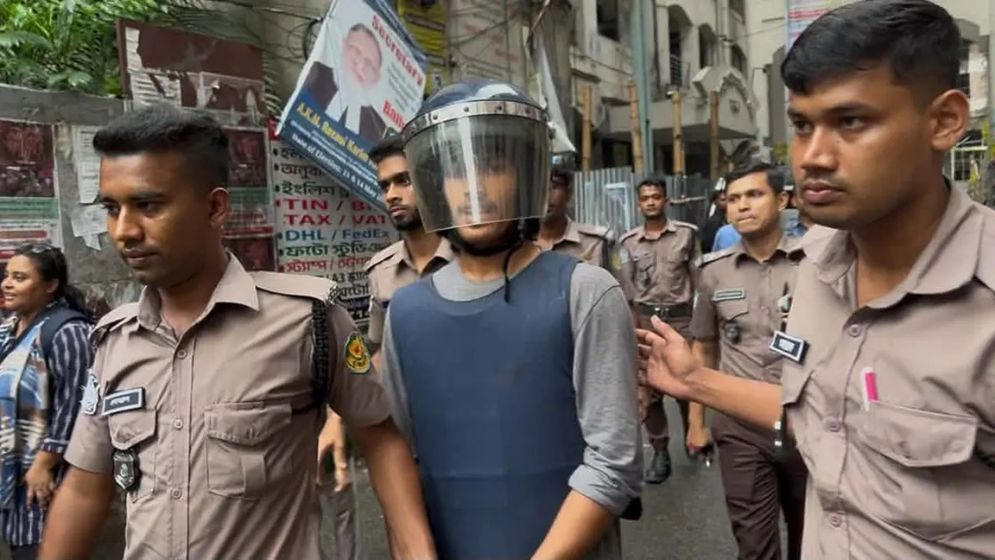 উগ্রবাদে জড়িত সন্দেহে আটক তাহসীন কারাগারে