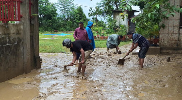 বান্দরবান সার্বজনীন কেন্দ্রীয় বৌদ্ধ বিহারে পাহাড়ধস