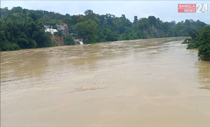 ৪ নদীর পানি বিপৎসীমার ওপরে, সাঙ্গুতে ১০৭ সেমি অতিক্রম