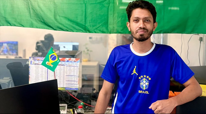 ব্রাজিলের বিদায়ের জ্বালা মেটাতে ইংল্যান্ডের পক্ষে ‘হেক্সা’ ভক্তরা!