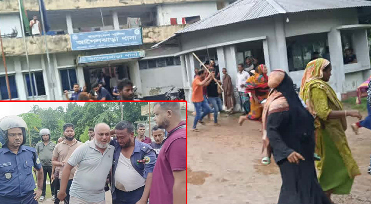 গুজব ছড়িয়ে থানায় হামলা, চ্যালেঞ্জে পুলিশ-জনতার আস্থা