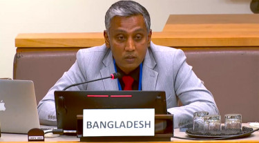জাতিসংঘে জলবায়ু সহনশীলতা ও উদ্ভাবননির্ভর প্রবৃদ্ধির ওপর গুরুত্বারোপ বাংলাদেশের
